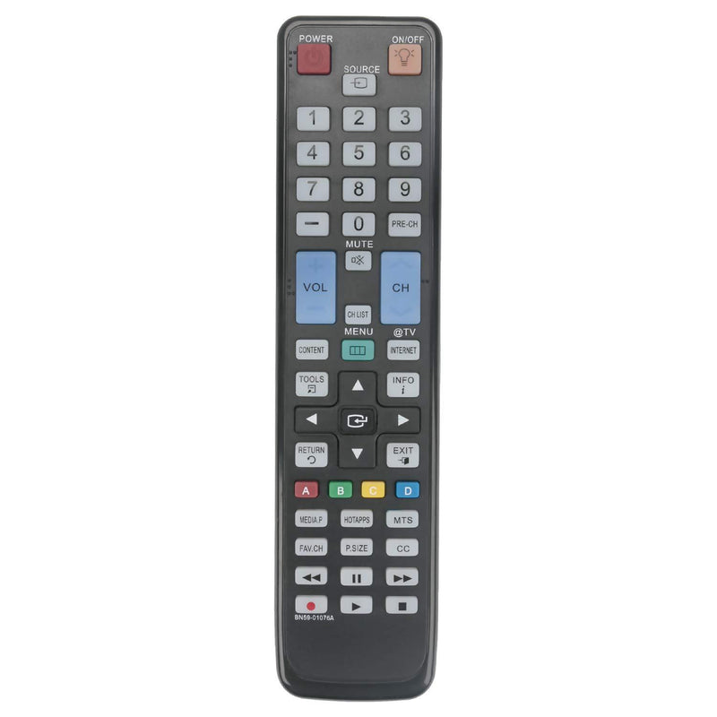 New BN59-01076A BN5901076A Replace Remote Control Compatible with Samsung LCD TV LN40C670 UN46C6900 LN55C670 UN46C6900 UN46C6900VF UN46C6900VFXZA UN55C6900 UN55C6900VF UN55C6900VFXZA UN65H8000AFXZA