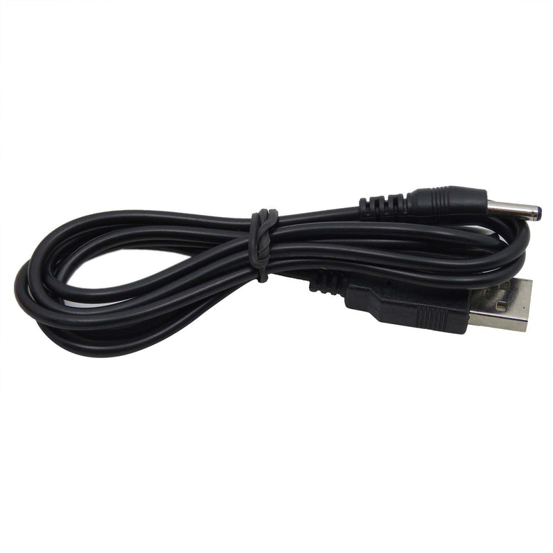 CABLEDECONN USB A to DC 3.5 mm/1.35 mm 5 Volt DC Barrel Jack Power Cable