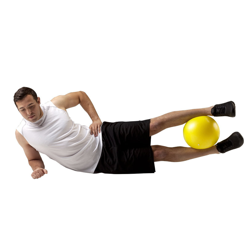 TheraBand Mini Ball, Small Exercise Ball for Yoga, Pilates, Abdominal Workouts, Shoulder Therapy, Core Strengthening, At-Home Gym & Physical Therapy Tool New Version