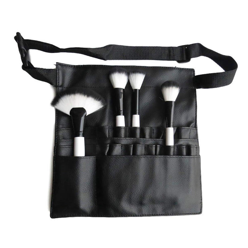 22 Pockets Professional Cosmetic Makeup Brush Bag with Artist Belt Strap
