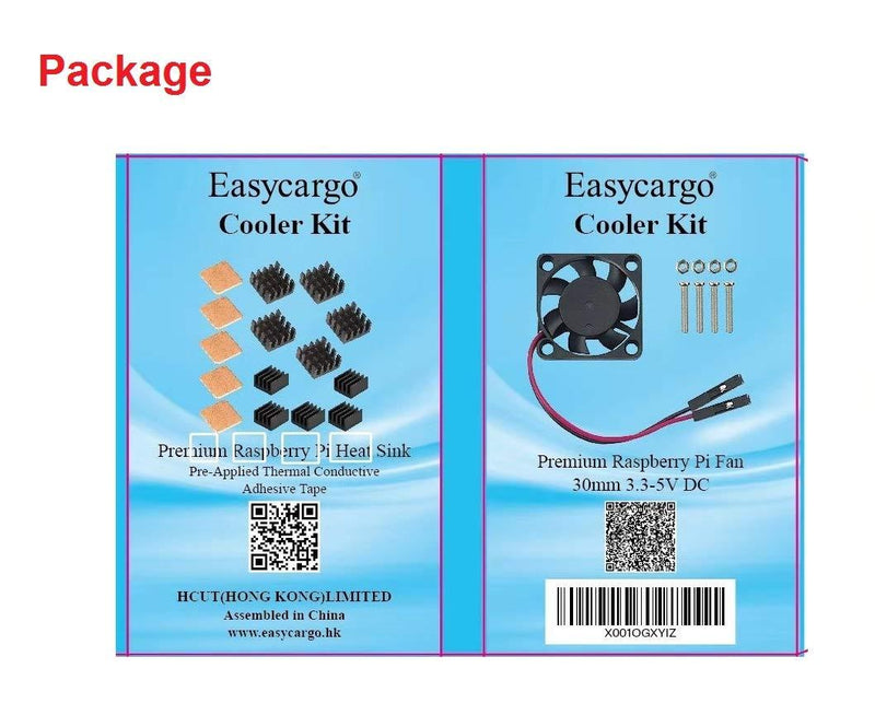 Easycargo Laptop M.2 Heatsink Kit, Slim Copper Heat Sink + Thermal pad 1mm 0.5mm for Cooling Laptop M2 2280 SSD NVMe (1-Pack) 1-pack