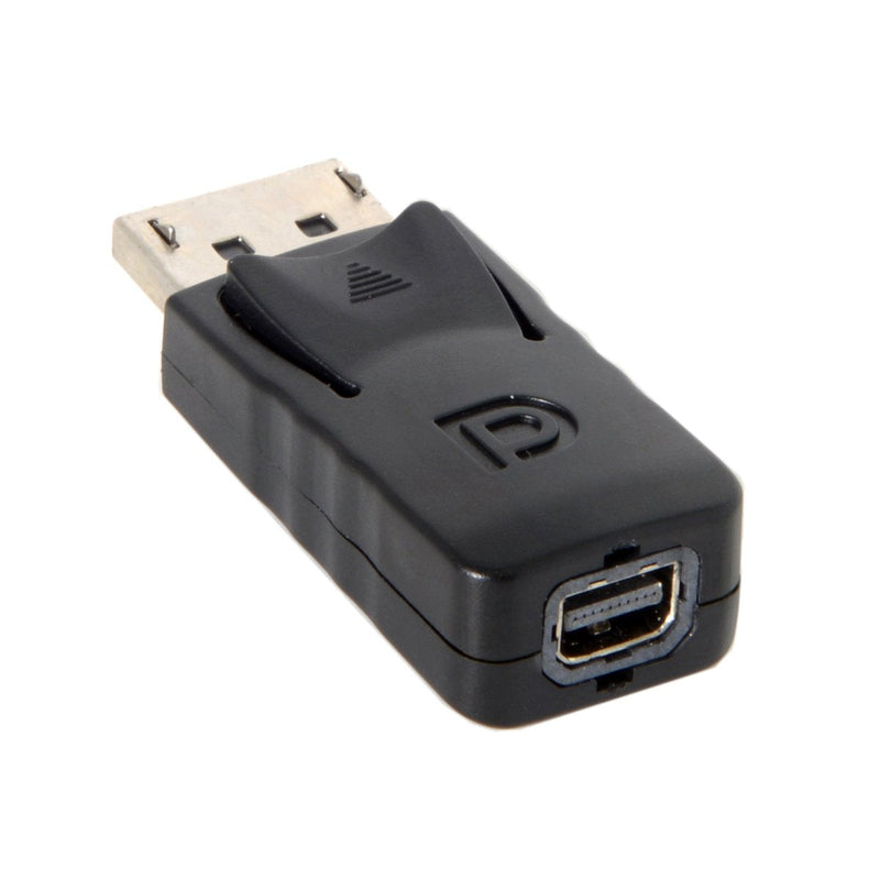 Chenyang Standard DisplayPort Male to Mini DP DisplayPort Female Adapter for Displays PC Laptops Monitors