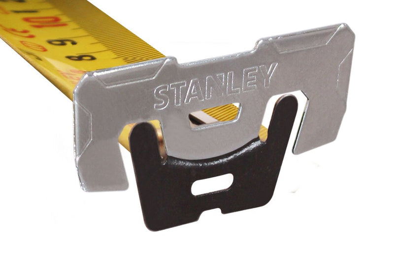 STANLEY XTHT0-33501 FATMAX Autolock Tape, 8m Metric Only, Yellow/Black 8 medium Single