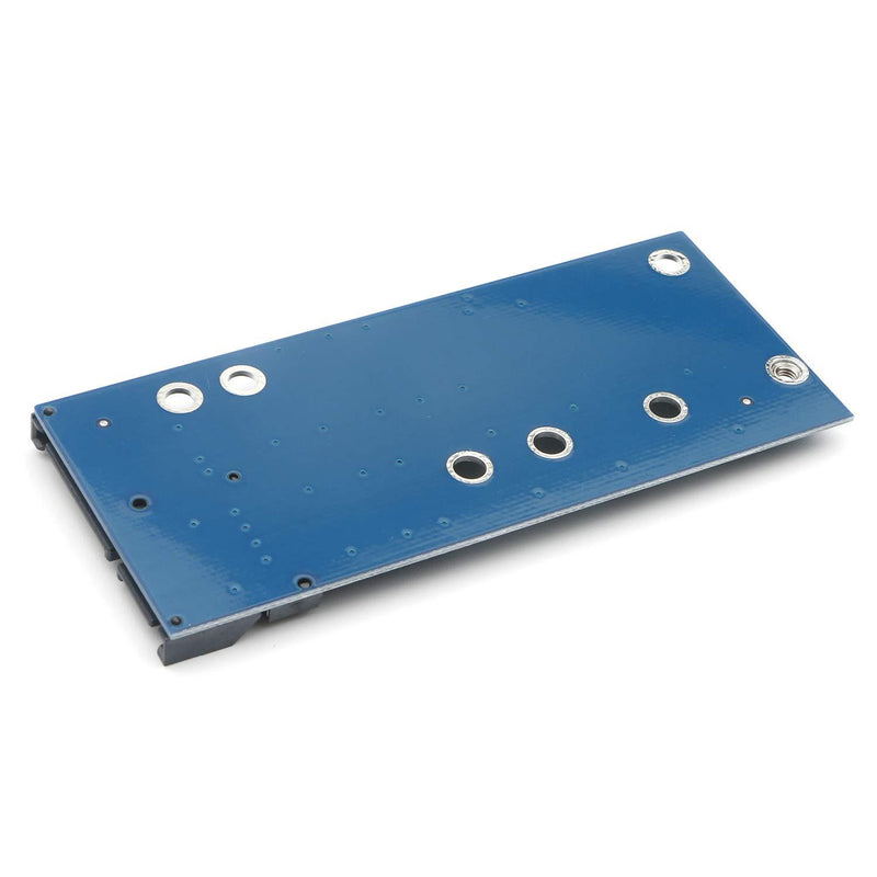JIUWU M.2 (NGFF) SSD to AD905A SATA III 3 Adapter with 5 Pin Connector Hard Disk Drive Converter Card â€¦ Blue