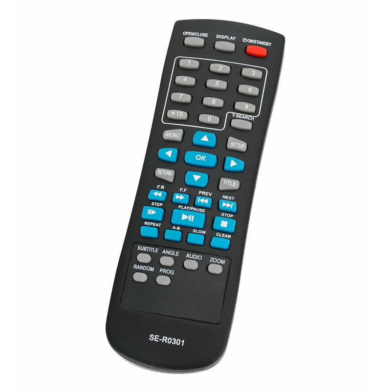 SE-R0301 Replace Remote Control SER0301 fit for Toshiba DVD Player SD-4100 SD-4200 SD-4200KC SD-4200KU SD-K790KU SD-4100KU SD-4300 SD-4300KU SD-K780KU SD-K780 SD-3300KU SD-4100KU2