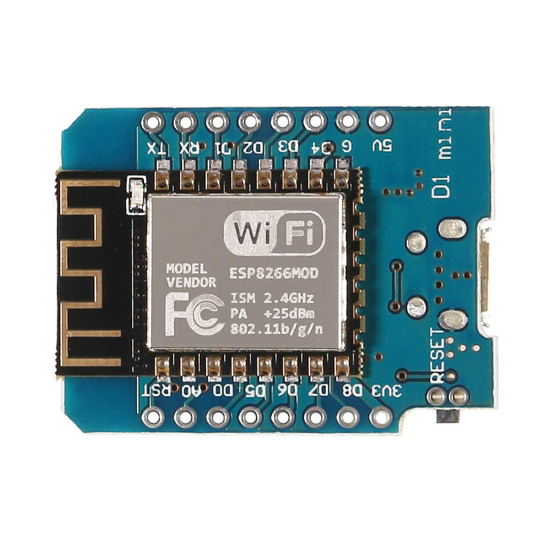 AITRIP D1 Mini WiFi Dev Board,Mini NodeMcu Lua 4M Bytes WLAN WiFi Internet Development Board Base on ESP8266 ESP-12F for Arduino, 100% Compatible with WeMos D1 Mini (Pack of 6) Pack of 6