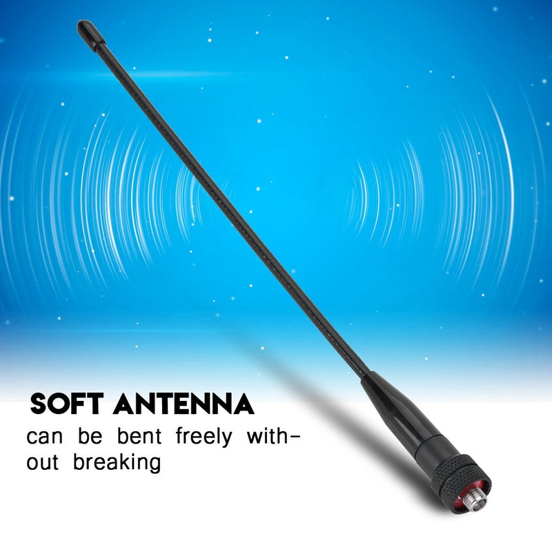 Walkie Talkie Antenna, UV Dual Band Antenna SMA-Female Compatible with a Variety of Walkie-talkies for Two-Way Radio, for PUXING PX-777, PX-777 Plus, PX-666, PX-888,PX-888K