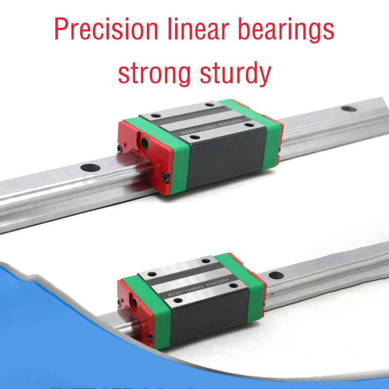 ThgivingStore HGH20CA Bearing Blocks Slider, for HGR20 Linear Slide Rail, HGH20 CA Linear Guide Slider CNC Parts for Linear Rails