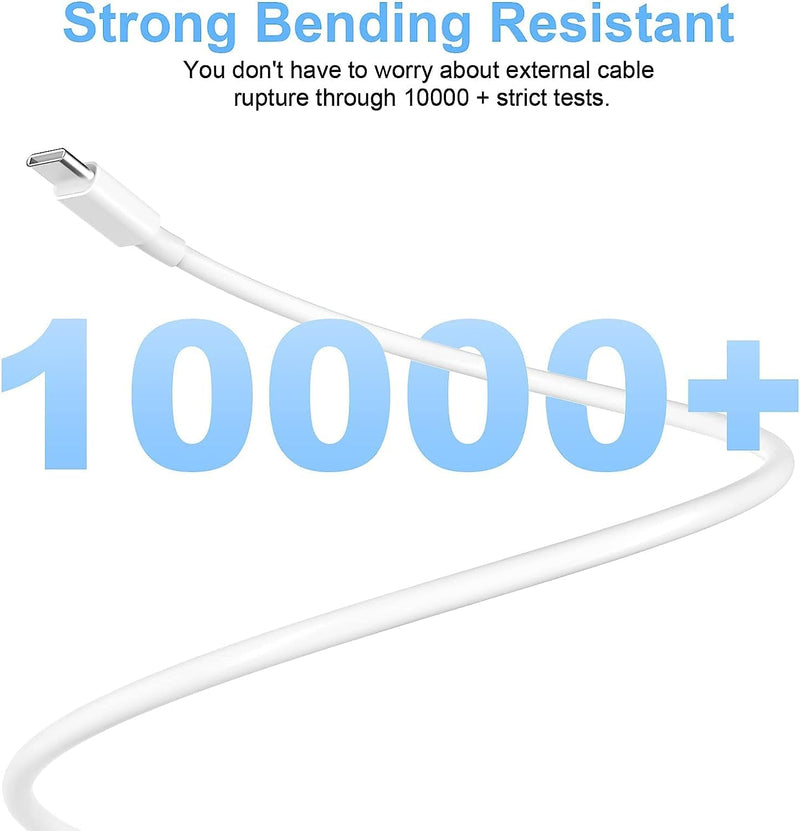 Apple USB C to USB C Charging Cable 6ft 60W 2Pack [Apple MFi Certified], Fast Charging USB Type C to Type C Cable Compatible for MacBook Pro/2019,IPad Air 4/5, iPad Mini 6,iPad Pro 12.9/11