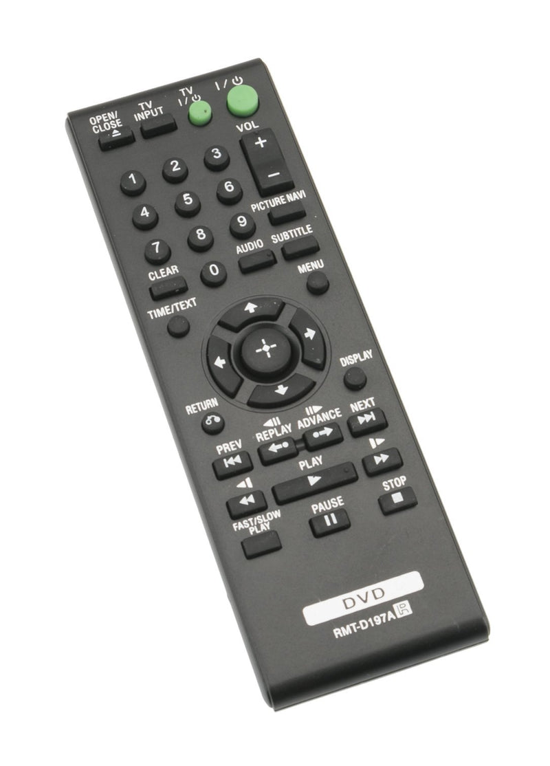 RMT-D197A Replace Remote Control for Sony DVP-SR210 DVP-SR201P DVP-SR405P DVP-SR510 DVP-SR510H DVD Player