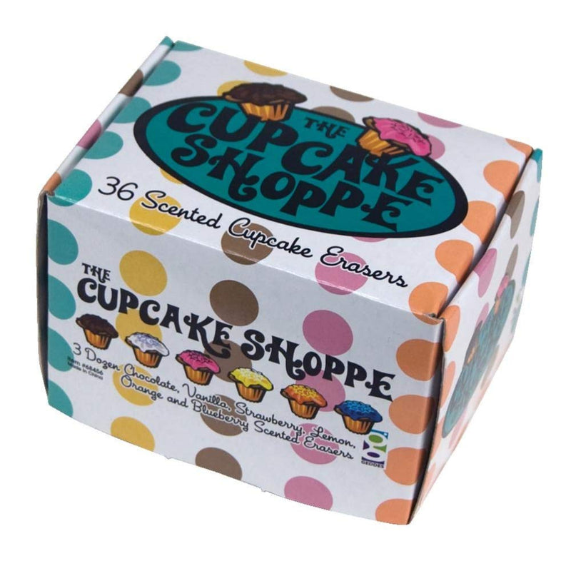 Raymond Geddes Cupcake Shoppe Scented Eraser, 36 Pack (68456)