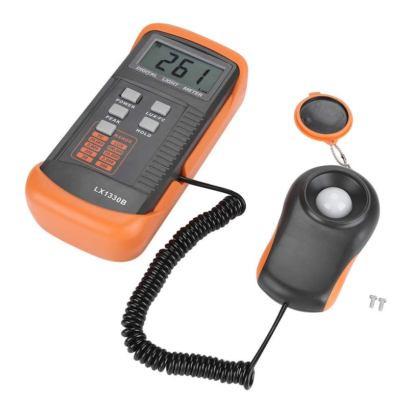 LiebeWH LX1330B Digital Luxmeter LCD Display Light Meter Lux Meter Photometer 0-200,000 Lux Testing Illuminometer