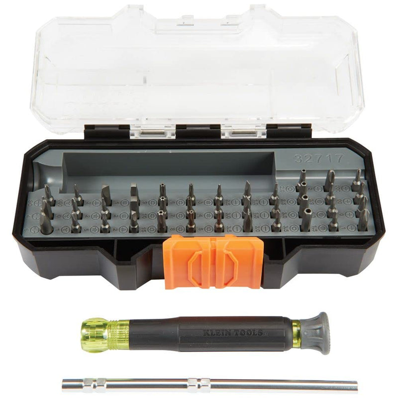 Precision Screwdriver Set with Case, All-in-One Multi-Function Repair Tool Kit Includes 39 Bits for Apple Products Klein Tools 32717