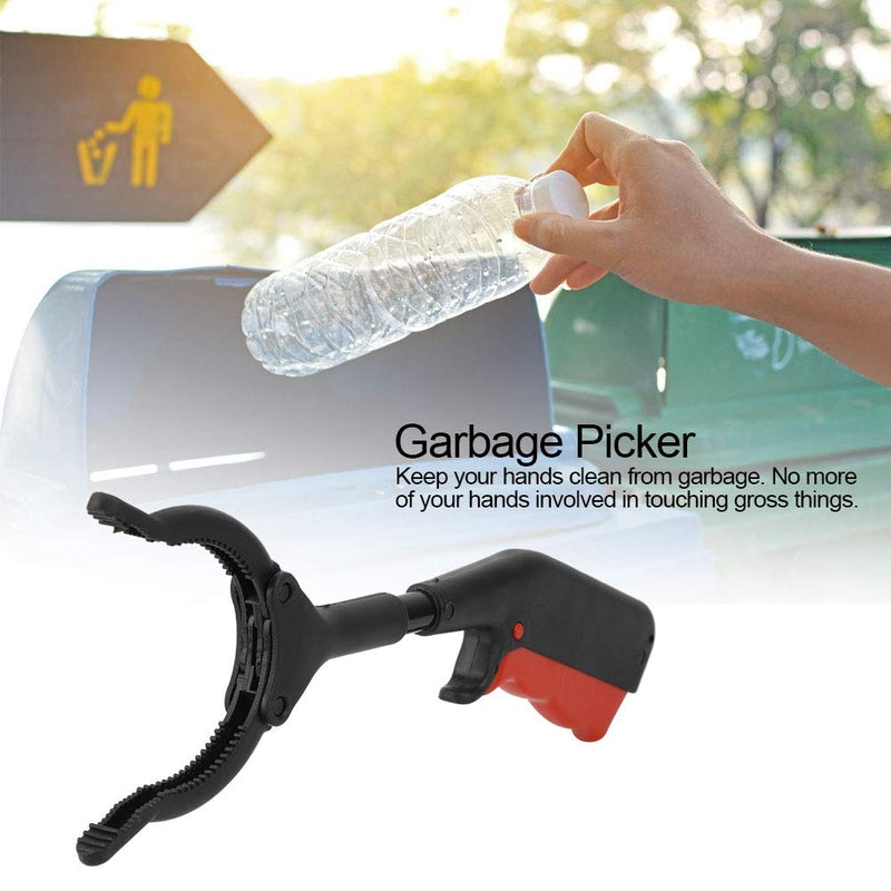 Denkerm Heavy Duty Claw Trash Garbage Picker, Grabber Reacher Tool, Practical for Gripping Variouse Shapes Objects Picking up Trash Pests Trash