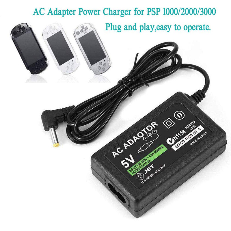 AC Adapter Power Charger for Sony PSP 1000 / PSP Slim and Lite 2000 / PSP 3000 (1 Pack) 1 Pack