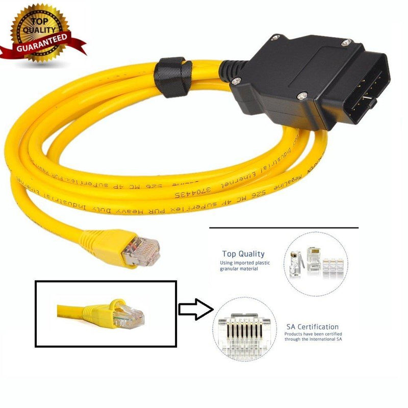AntiBreak ENET Rj45 Cable ethernet Connector Tools to OBD Interface Cable Coding F-Series