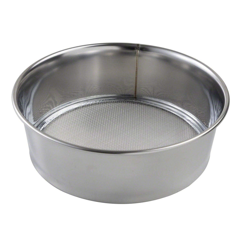 Wazakura 3PCS Soil Sieve Set 8-1/4 inch (210mm), 3 Sieve Mesh Filter Sizes, Bonsai Gardening Tool