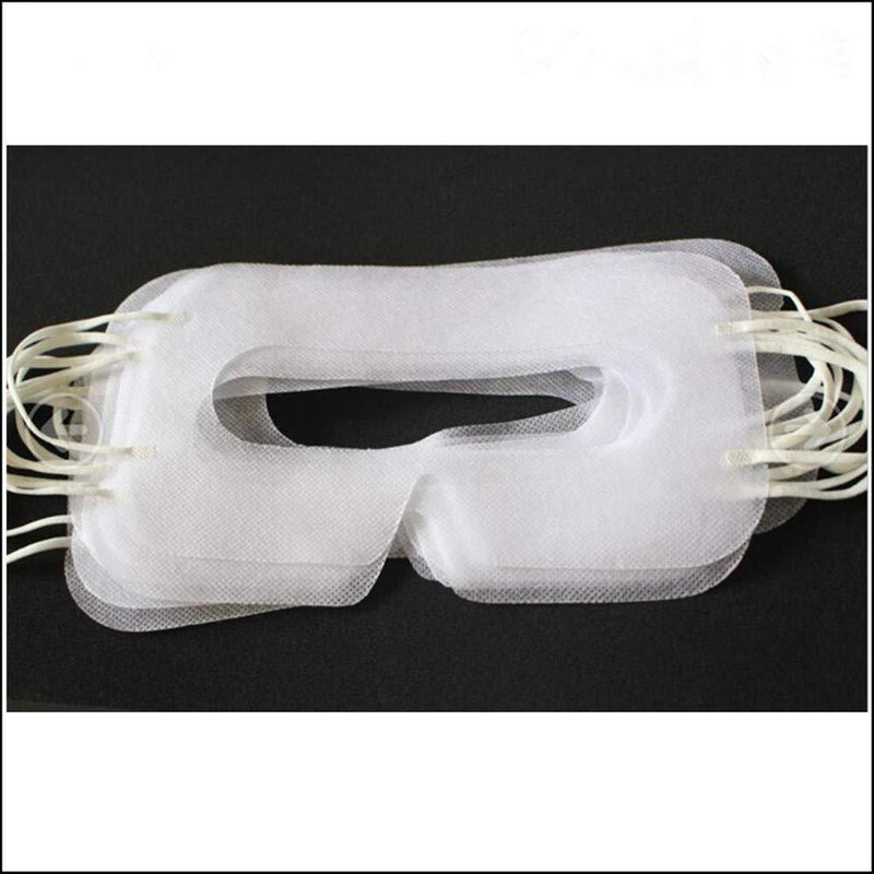 100 Pack White Disposable VR Face Covers Sanitary VR Cover Pads for HTC Vive/PS VR/Gear VR/Oculus Rift