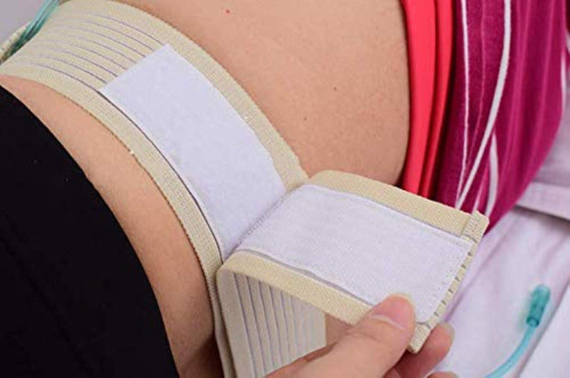 Catheter Fixation Device Abdpminal Dialysis Belt Patient Drainage Tube Belt Medical Professional Nursing for Patients (L(35"-45")) Large (Pack of 1)