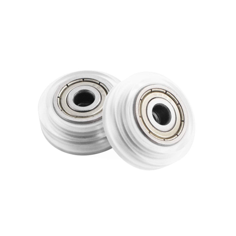 SIMAX3D 26PCS 3D Printer Wheel,Polycarbonate Plastic POM Rolle Linear Bearing for Creality CR10, Ender 3, Anet A8, Artillery X1 Transparent