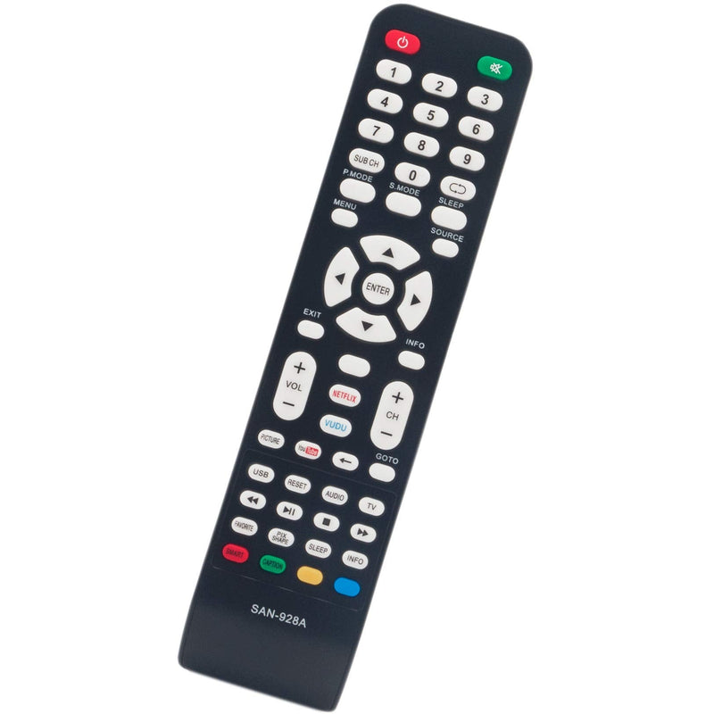 Universal Replace Remote Control fit for Sanyo TV GXCC GXFA GXBD GXBM GXEA GXGA GXHA GXJA GXEC GXDB MC42FN01 C200NS00 MC42NS00 HTR-029 NH315UP NH312UP NH311UP NH316UP NH414UD NH002UD NH316UD NH432UD