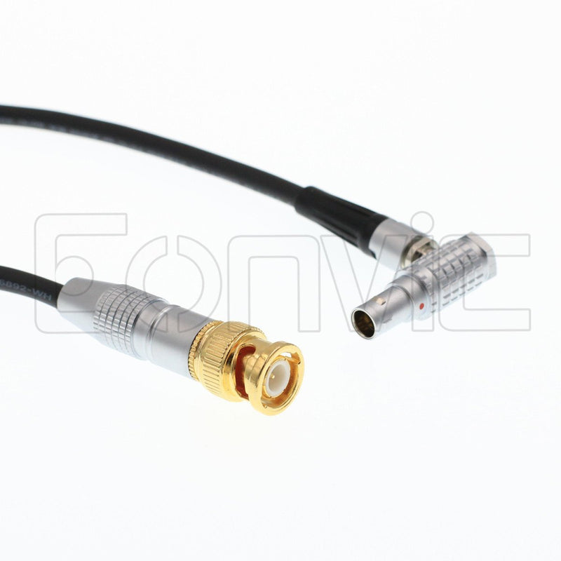 Eonvic Cables- TIME Code Cable for ARRI Alexa Sound Devices 5 PIN to BNC (RA5pin-BNC) RA5pin-BNC