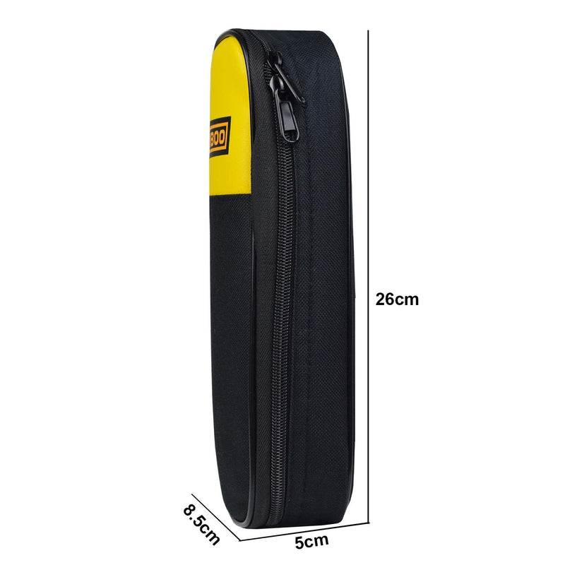 ZIBOO C33 Clamp Meter Soft Case,Use for Clamp Meter Multimeter KYORITSU,HIOKI Testo Sanwa,FLUKE……