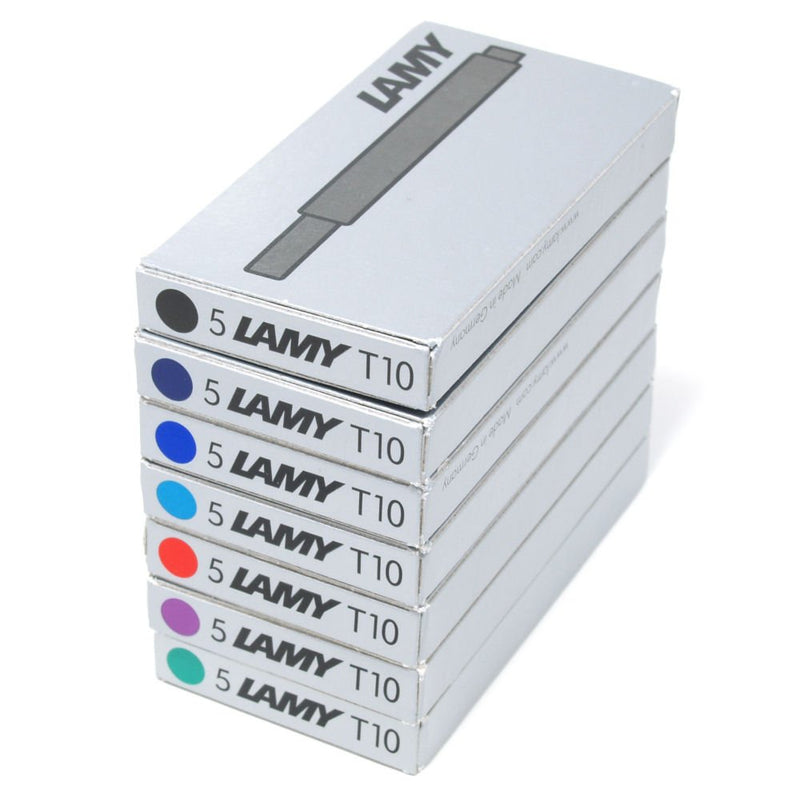 Lamy Turquoise T10 Fountain Pen Ink Refills (1 Pack of 5 Refills)