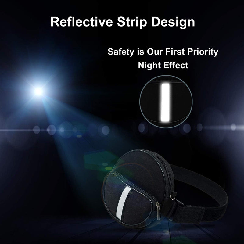 CD Player Portable Case,Waterproof CD Player Fanny Pack with Wristlet Hand Strap Compatible with HOTT/Gueray/NAVISKAUTO/Jinhoo/Jensen/Monodeal Portable CD Player and Moreï¼ˆ6.5 inchï¼‰.