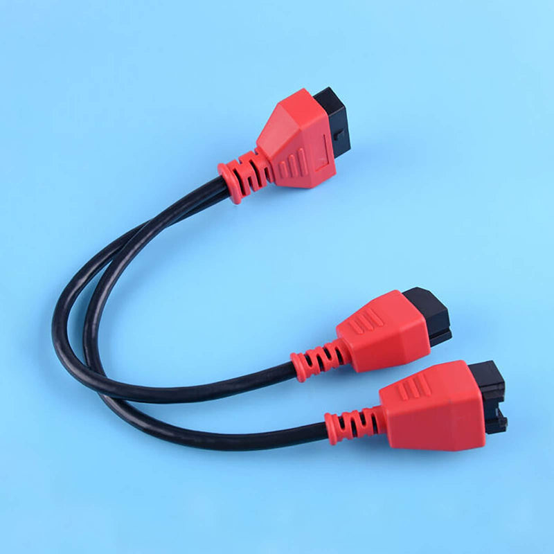 LucaSng Cable Adaptor for Chrysler 12+8 OBDII Programming Diagnostics Cable Connector Fit for Autel DS808 Maxisys MS905 906 908 PRO Elite Autel