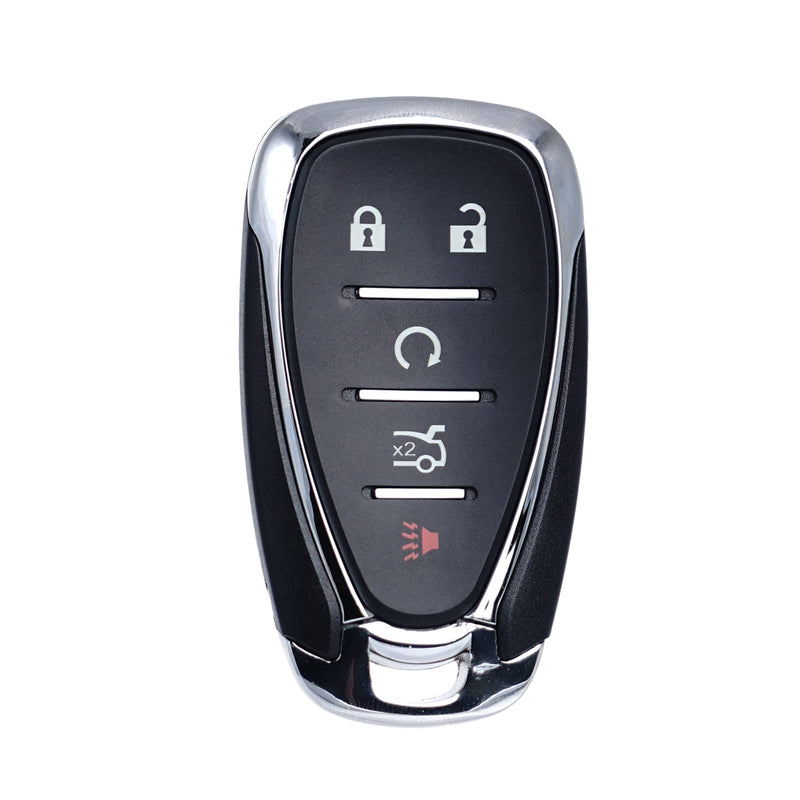 Key Fob Replacement Fits for Chevy Cruze Malibu Camaro Push Start 5 Button 2016 2017 2018 2019 2020 2021 Smart Proximity Keyless Entry Remote Start 13508769 13584497 13529662 433Mhz HYQ4EA