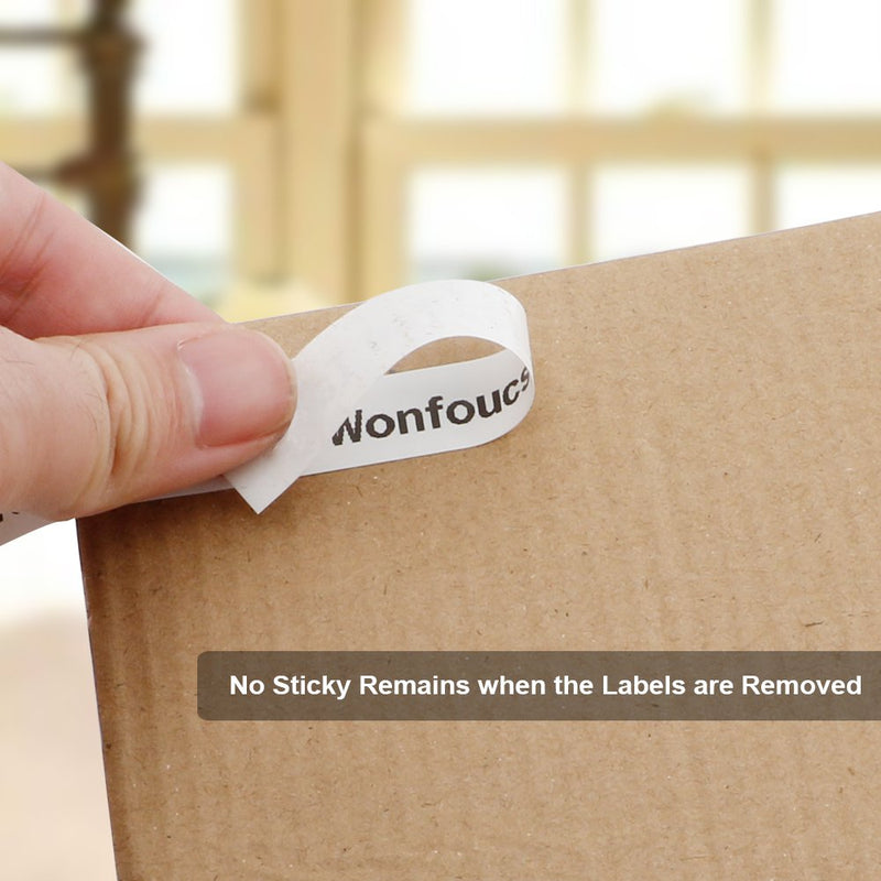 LT-100H LT-100T Label Maker Tape Replacement for Dymo Letratag Refills White Plastic 91331 Labeling Tape 12mm x 4m - 1/2" x 13' Compatible with Dymo Letra Tag Label Maker, 10-Pack