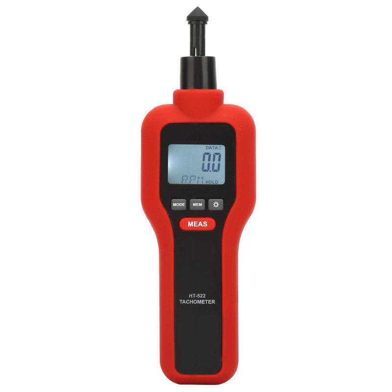 HT-522 Non-Contact Tachometer 2-19999 LCD Digital Pocket Rotation Gauge Rotate Speed Meter