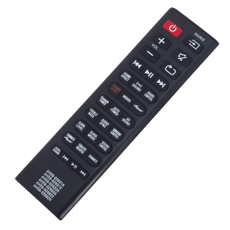 New Replace Remote AH59-02631A AH59-02631K AH59-02632A AH59-02692A AH59-02692E AH59-02692H Fit for Samsung HW-H750 HW-H750/ZA HW-H751 HWH751 HW-J551 HW-JM35 HW-J450 HW- JM6000C Sound bar Home Theater