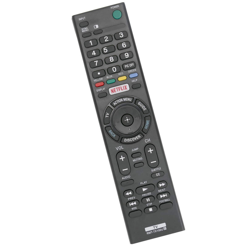 New RMT-TX100U Replace Remote Control RMTTX100U fit for Sony Bravia TV KDL-75W850C KDL-65W850C KDL-55W850C XBR-65X890C XBR-55X890C XBR-55X850C XBR-49X830C XBR-43X830C XBR-75X880C
