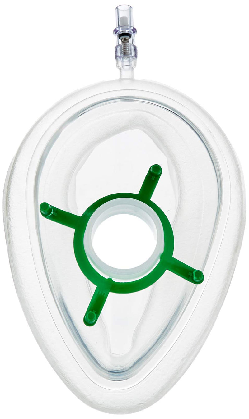 Gima - Single patient face mask with inflatable air cushion, size n. 4, adult, latex free, 1 piece single patient n. 4 adults