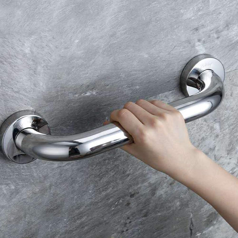 Bathroom Grab Bar Stainless Steel Bath Grab Shower Safety Handle Towel Holder Door Handle for Kids Elderly Disabled Injured Bathroom Safety Aid 12 inch / 300 mm