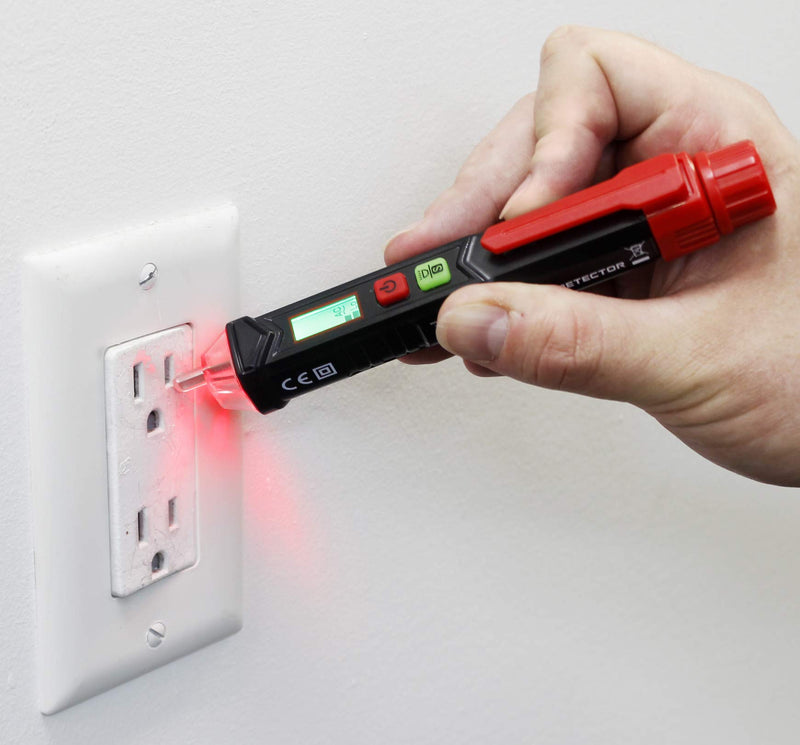 VViViD REV Non-Contact Dual Mode AC Voltage Detector Tool 12-1000V