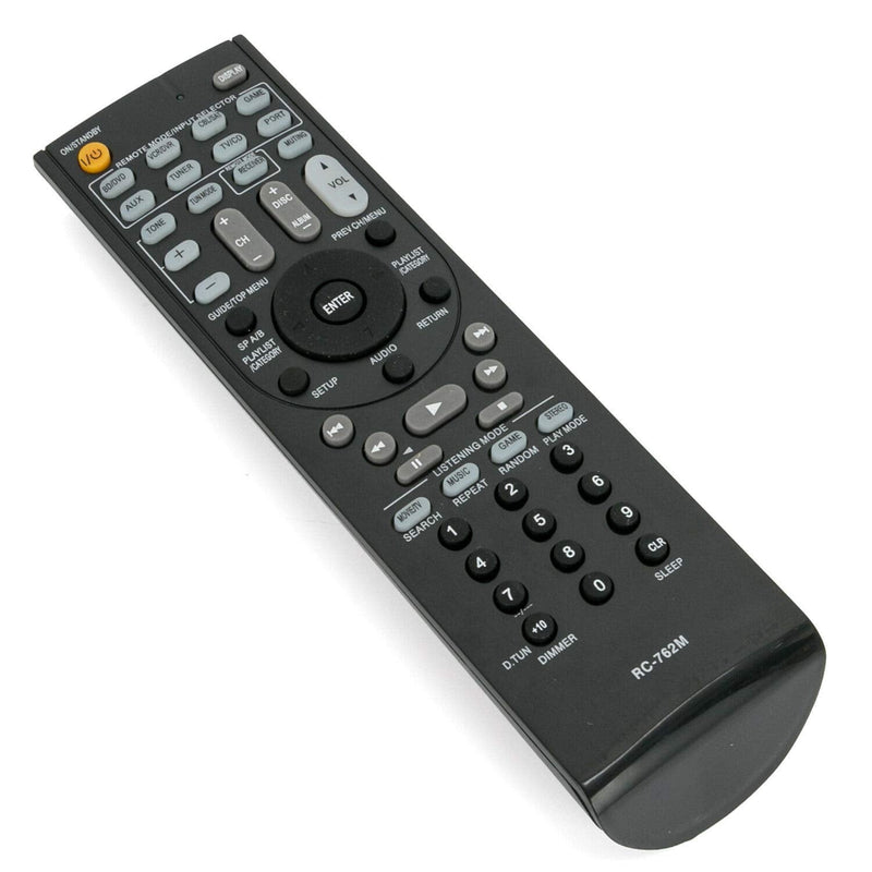RC-762M Replace Remote Control fit for Onkyo AV Receiver Home Theater System AVX-280 AVX-290 HTP-380 HT-R280 HT-R290 HTR380 HT-R380 HT-R390 HT-R538 HT-RC230 HT-S3300 HT-S3300B HT-S3400 SKC-380