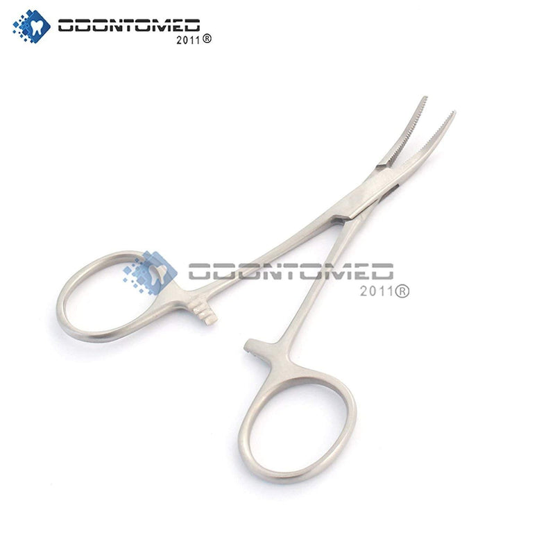 OdontoMed2011 New HEMOSTAT Mosquito Forceps Curved Dental LAB, Dental Instruments Stainless Steel