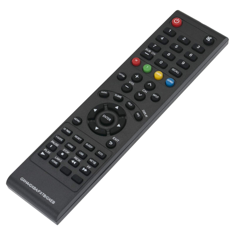 New GXHA GXBA FXTB GXEB Replace Remote Control fit for Sanyo TV HDTV CLT-1554 AVM-2751S DP37840 DP42840 DP46840 DP50740 DP50843 DP5244 DP52440 DP55360 DP55D33 DP58D33 DS13204 DS13320 DS13330 DS19204