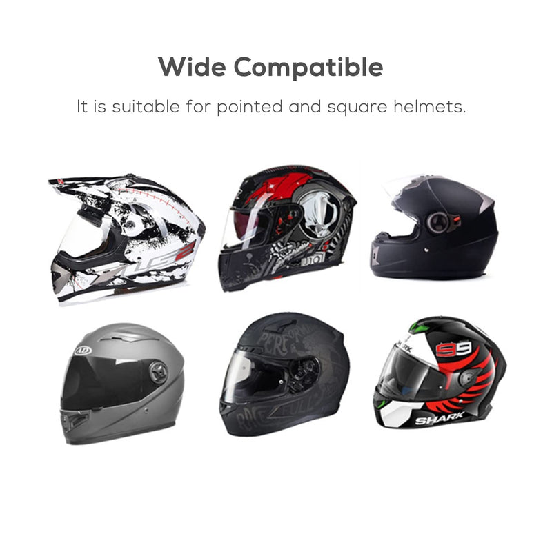 Motorcycle Helmet Chin Mount Kit for Gopro ,EaxanPic Helmet Adhesive Mount with Phone Clip for GoPro Hero 10/9/8/7/6/5,DJI Osmo Action,Insta360 ONE R Action Cameras