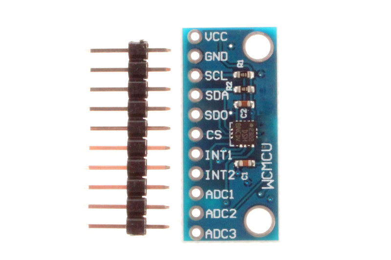 NOYITO LIS3DSH 3-axis Accelerometer Module High-Resolution 1.71V to 3.6V ±2g ±4g ±6g ±8g ±16g Dynamically Selectable Full Scale 3.125 Hz to 1.6 kHz 16-bit Data Output I2C SPI Output Interface