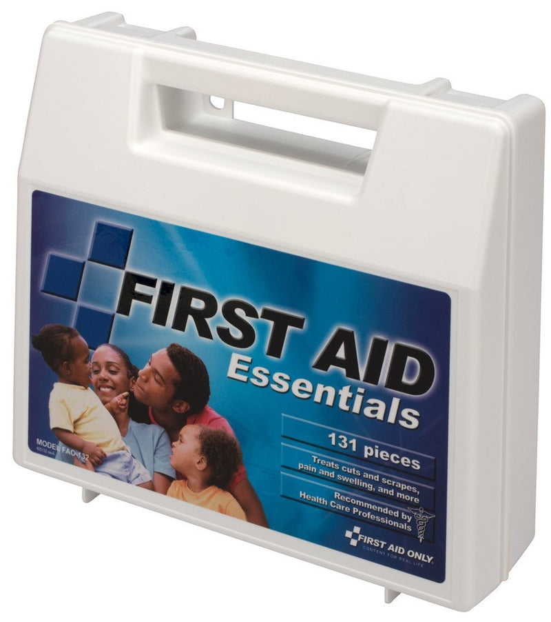 First Aid Only First Aid Kit FAO-132 Plastic Case 131 Piece