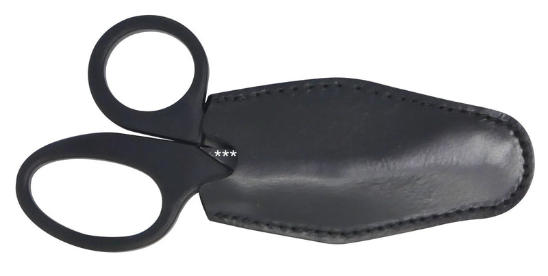 HipClip Handmade Leather Holster for Trauma Shears - Premium AMBIDEXTROUS Clip-on EMT/Nurse Trauma Shears case - Holster