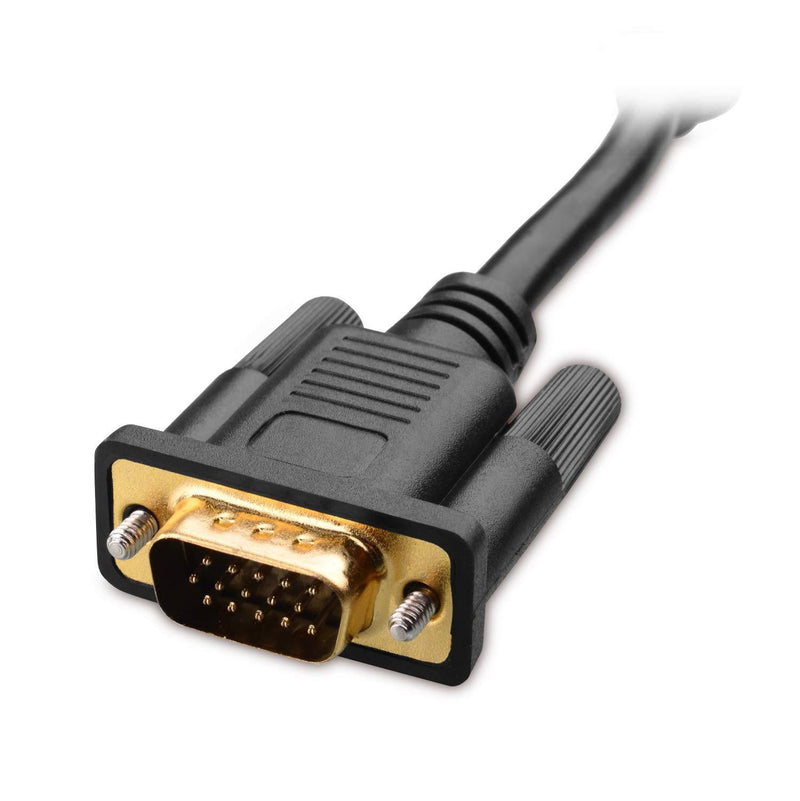 Cable Matters VGA to VGA Cable with Ferrites (SVGA Cable) 10 Feet