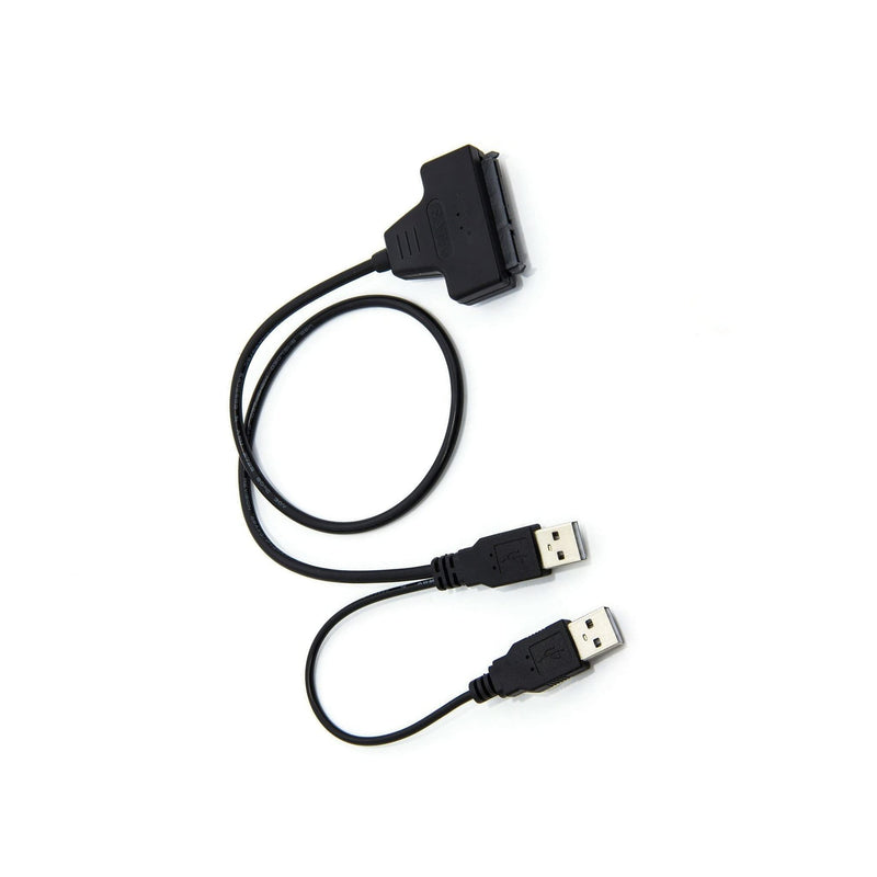 Adapter/Converter SATA 7+15 22 Pin to USB 2.0 Adapter Cable for 2.5 HDD Laptop Hard Disk Drive