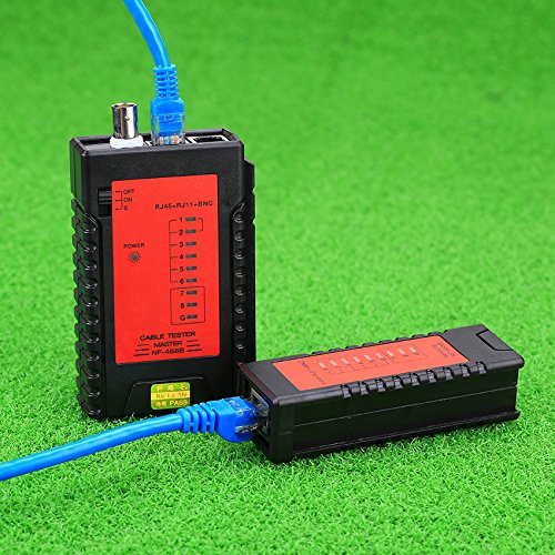 Nf-468b Network LAN Cable Wire Tester Rj45 Rj11 Rj12 BNC Cat5 Tracker Wire Cable Tracer