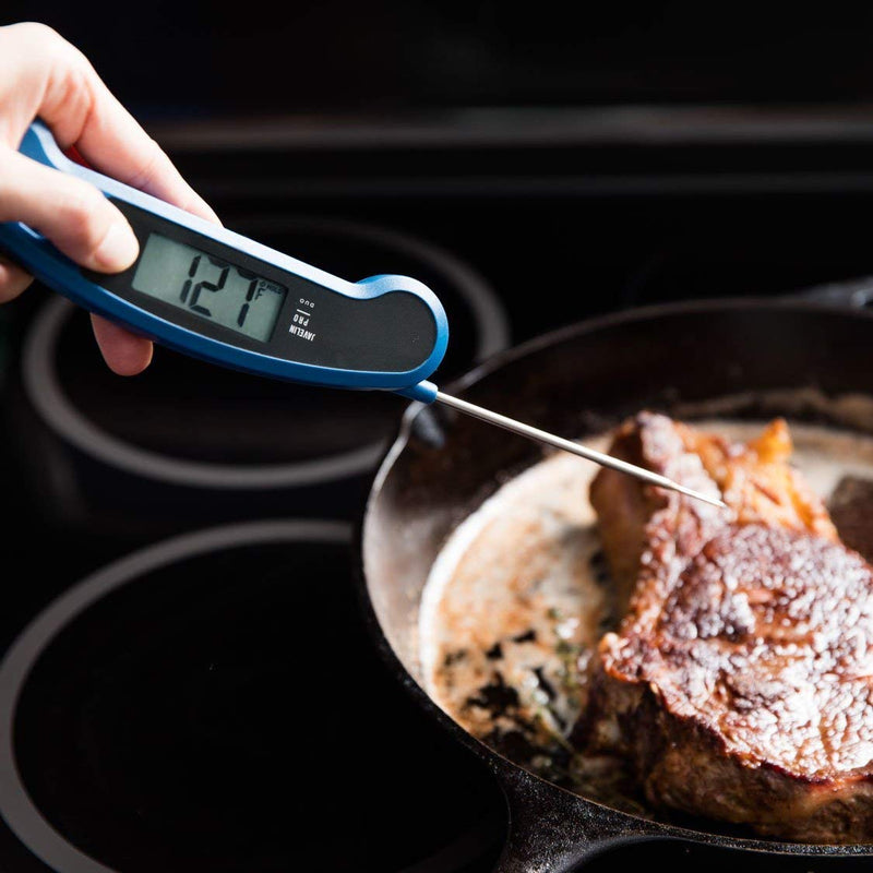 Lavatools Javelin PRO Duo Ambidextrous Backlit Professional Digital Instant Read Meat Thermometer for Kitchen, Food Cooking, Grill, BBQ, Smoker, Candy, Home Brewing, Coffee, and Oil Deep Frying Chipotle
