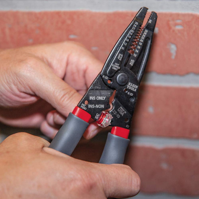 Klein Tools 1019 Klein Kurve Wire Stripper / Crimper / Cutter for B and IDC Connectors, Terminals, More